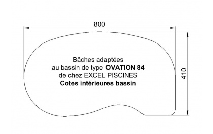 Ovation 84 piscine Excell