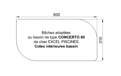 Concerto 60 piscine Excell