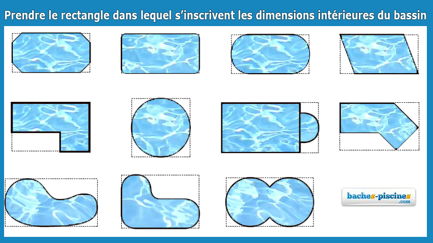 bache piscine forme 8