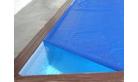 Bache piscine bulle 400 Bleu classique