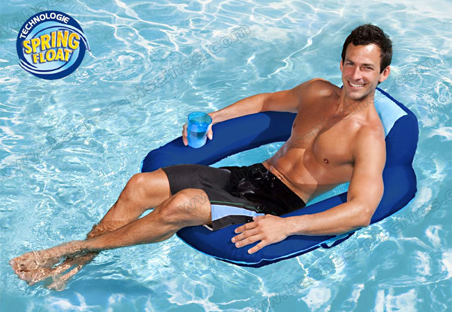 chaise gonflable pour piscine ou plage
