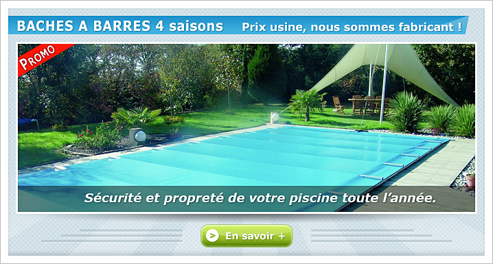bache piscine promo