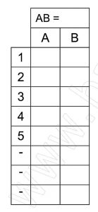 Tableau de traiangulation piscine