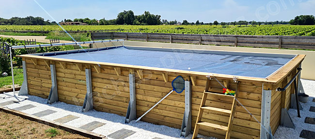 piscine en bois