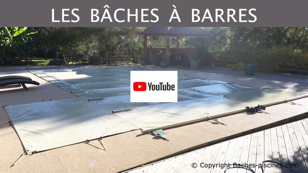 Installation d’une bâche à barres sur votre piscine 