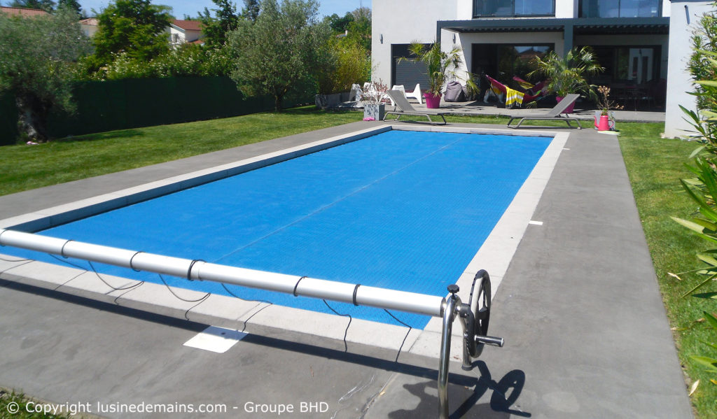 Tuto bâche piscine à bulles