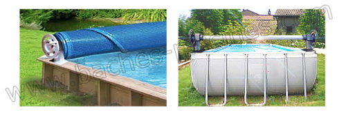 enrouleur bache piscine hors sol metallique