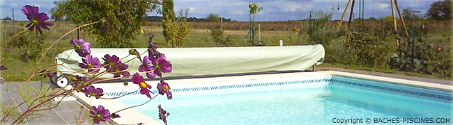 Protection hiver pour bâche piscine