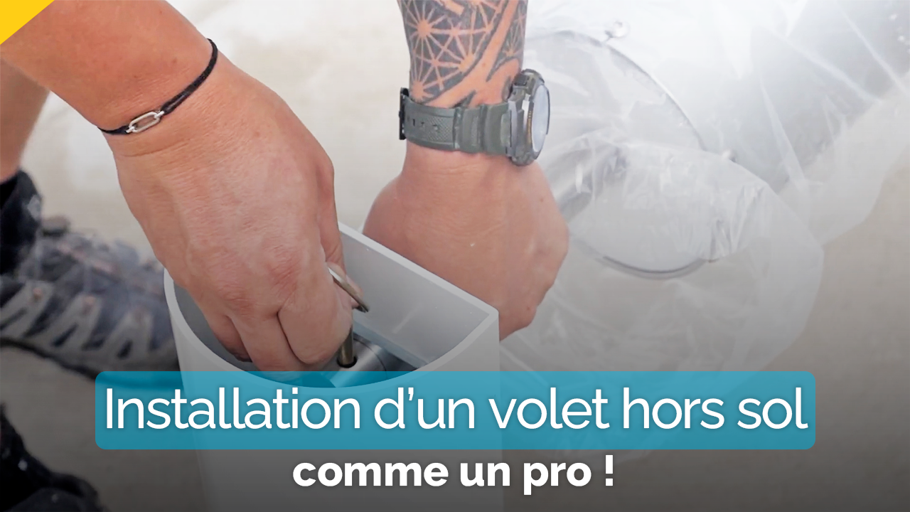 comment installer un volet hors sol de piscine