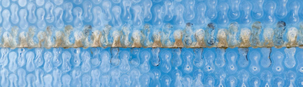 nettoyer soudure bâche à bulles