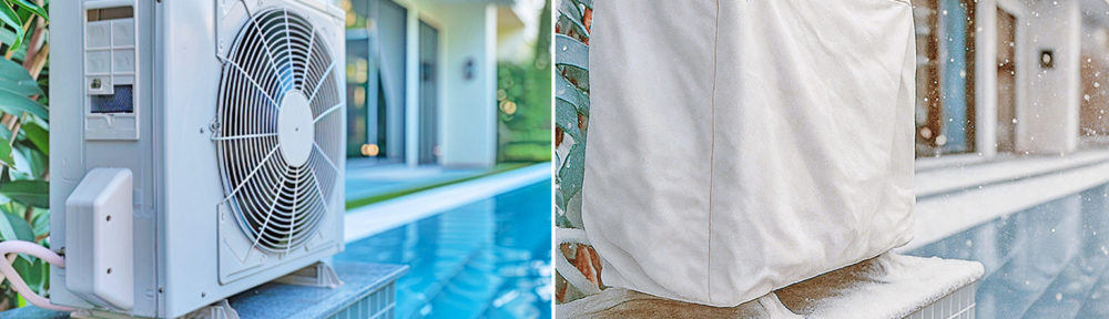 housse pour pompe à chaleur piscine