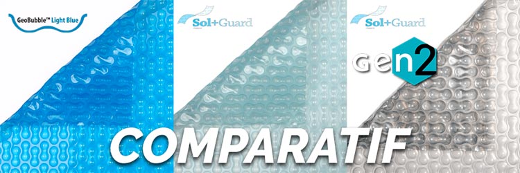 comparatif bache solaire piscine geobubble