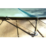Couverture hivernage piscine avec grille évacuation