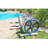 enrouleur piscine avec sangles