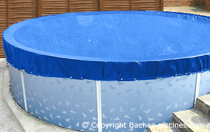 Bache piscine hors sol hiver filet