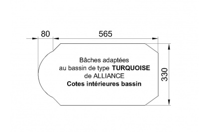 Turquoise alliance piscine