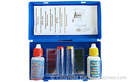 Generic Testeur de ph et chlore, trousse d'analyse de l'eau de