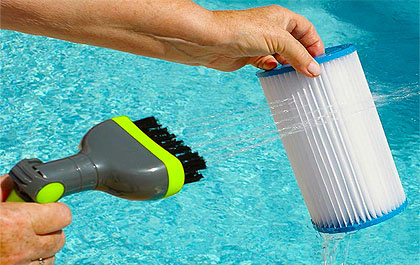 Brosse nettoyeur filtre piscine