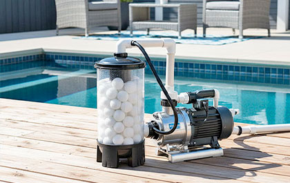 filtre balle piscine