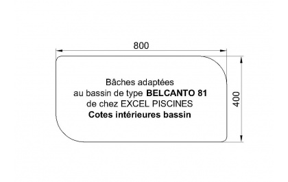 BELCANTO 81 piscine Excell