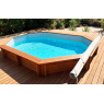 Piscine bois bache sécurité
