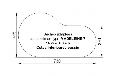 MADELEINE 7 PISCINE WATERAIR