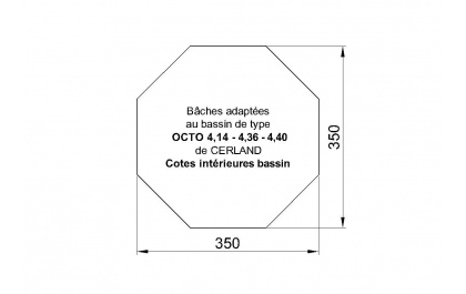 octo 436 bache Cerland piscine