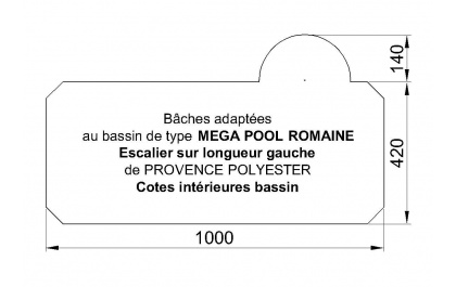 Megapool Romaine Gauche