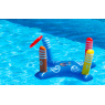 jeu piscine quatre cibles