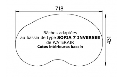 SOFIA 7 inversée WATERAIR piscine