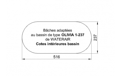 OLIVIA 1-237 Piscine Waterair