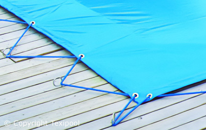 sandow elastique attache bache piscine