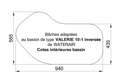 VALERIE 10.1 inversée PISCINE WATERAIR