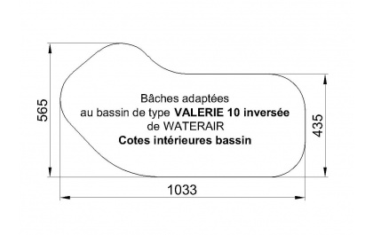 VALERIE 10 inversée PISCINE WATERAIR