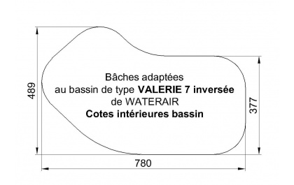 VALERIE 7 inversée PISCINE WATERAIR