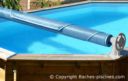 Enrouleur bache piscine hors sol amovible