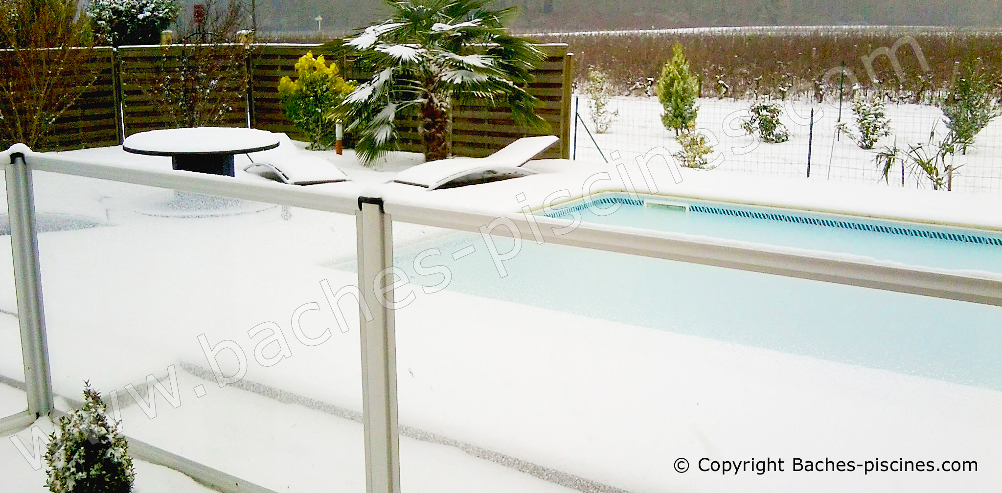 PROTEGER SA PISCINE DU GEL