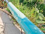 bachette protection PVC bache bulle