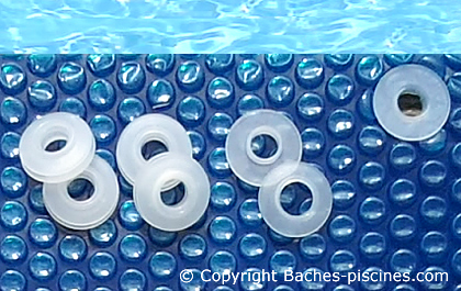 Oeillet pour bache a bulles a clipser piscine en ligne - Arobase Piscines