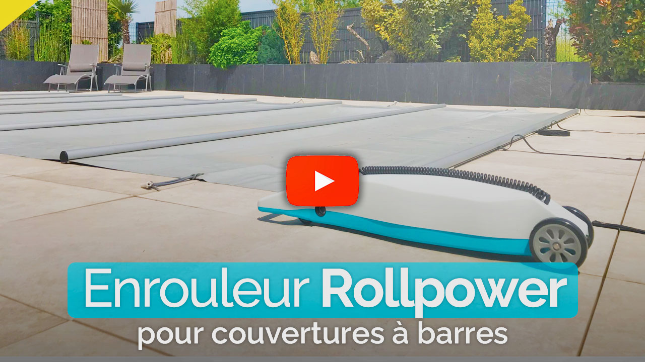 Enrouler bâche à barres : motorisation