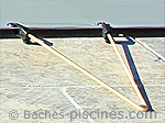 Sandow 2 EMBOUTS bache d'hiver