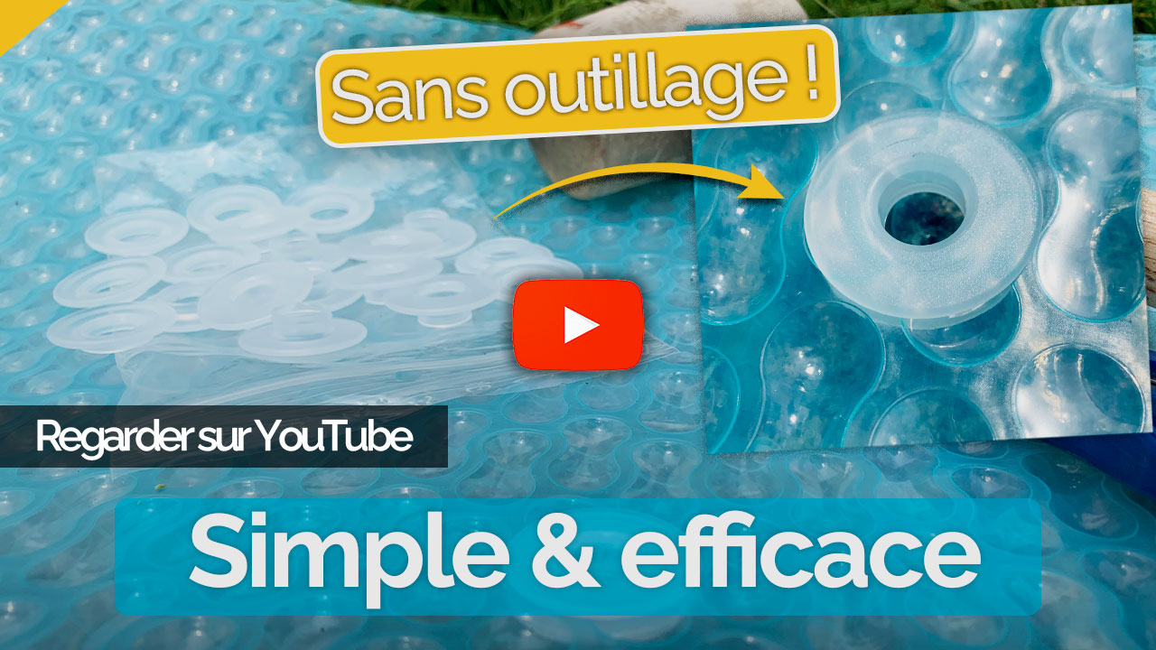 youtube tuto installation oeillet bâche