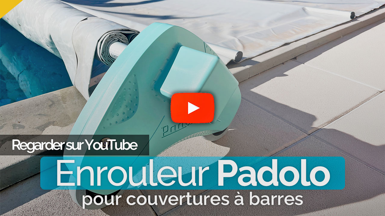 Padolo : enrouler facilement sa couverture piscine