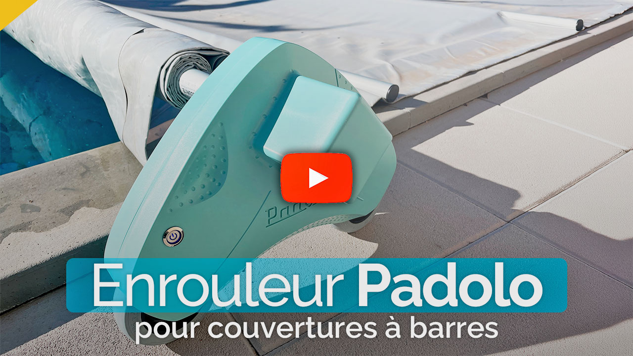 Enroulement automatique bâche piscine