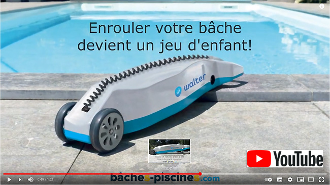 Bâche de piscine ronde Ø 300 cm bleu - Bâches et sangles - Achat & prix