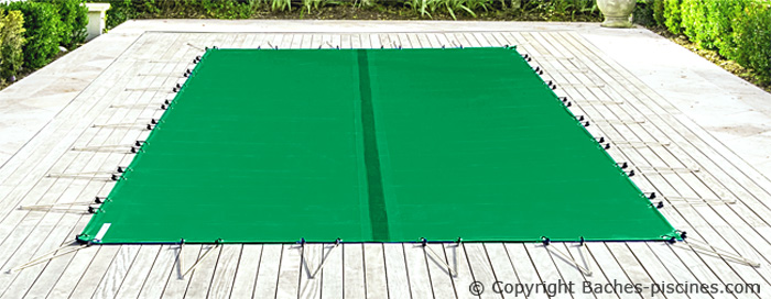 Couverture bache piscine d'hivernage