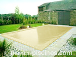 Couleur filet BEIGE piscine