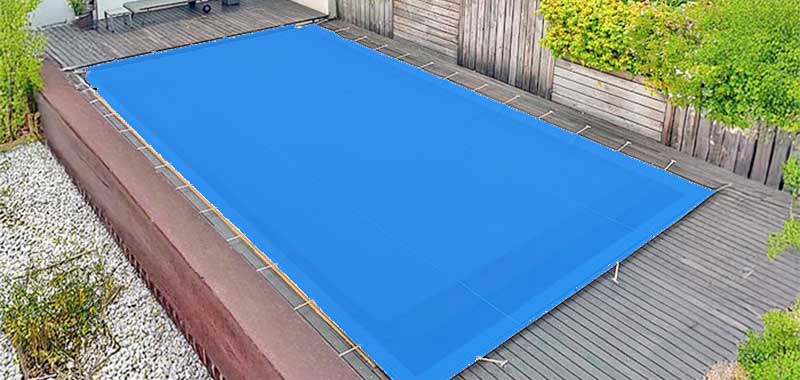 bache piscine filet hiver