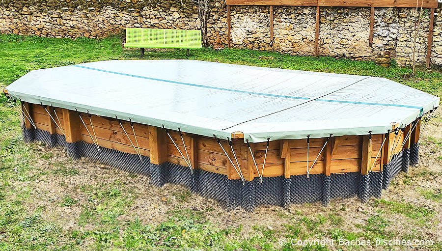 Bâche hivernage pour piscine hors sol