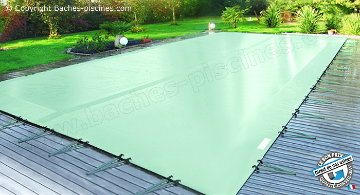 Bâche Hiver 880x550cm pour PISCINE TRADITIONNELLE PVC